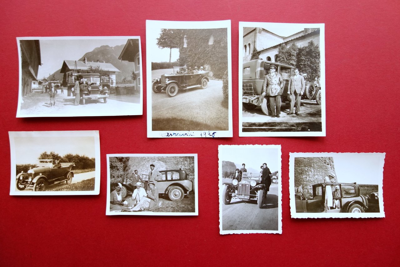 7 Fotografie Originali Automobili d'Epoca Auto Varie Animate Anni '20 … | Immagine principale