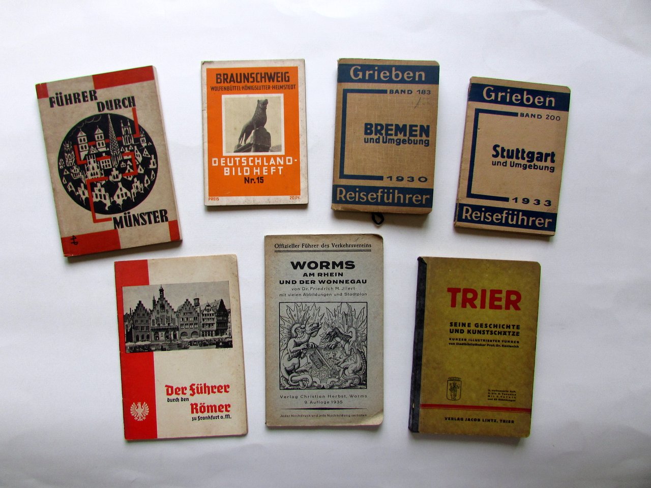 7 Guide Turistiche Germania Worms Stoccarda Trier Munster Brema Anni …