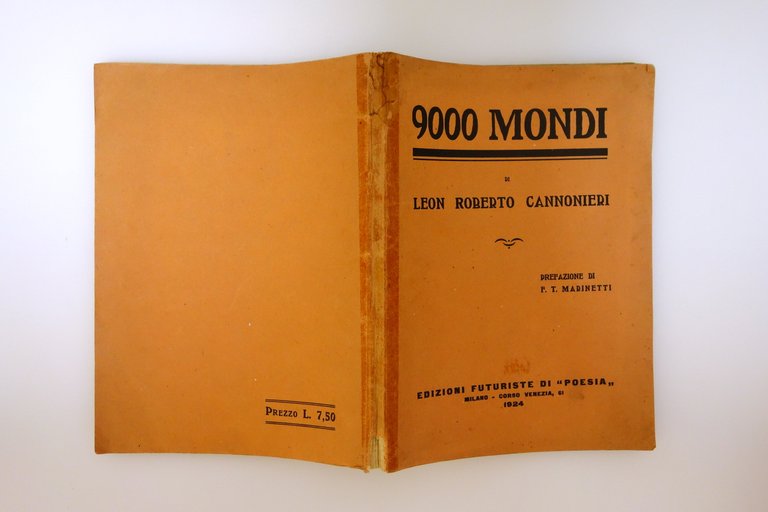 9000 Mondi di Leon Roberto Cannonieri Ed. Futuriste di Poesia …
