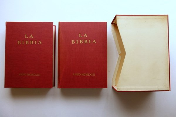 La Bibbia Versione Greca dei Settanta A.Brunello SEAP Brescia 2 Volumi  Cofanetto - Libro