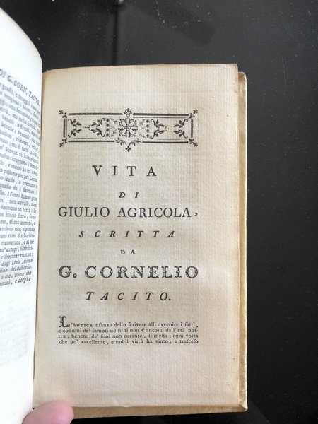 Cornelio Tacito Opere 1760 Traduzione Davanzati Vedova Parigi Quillau | Immagine Gallery 6