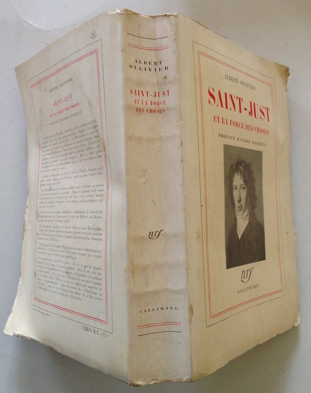 A. Ollivier Saint Just et la Force des Choses Gallimard …