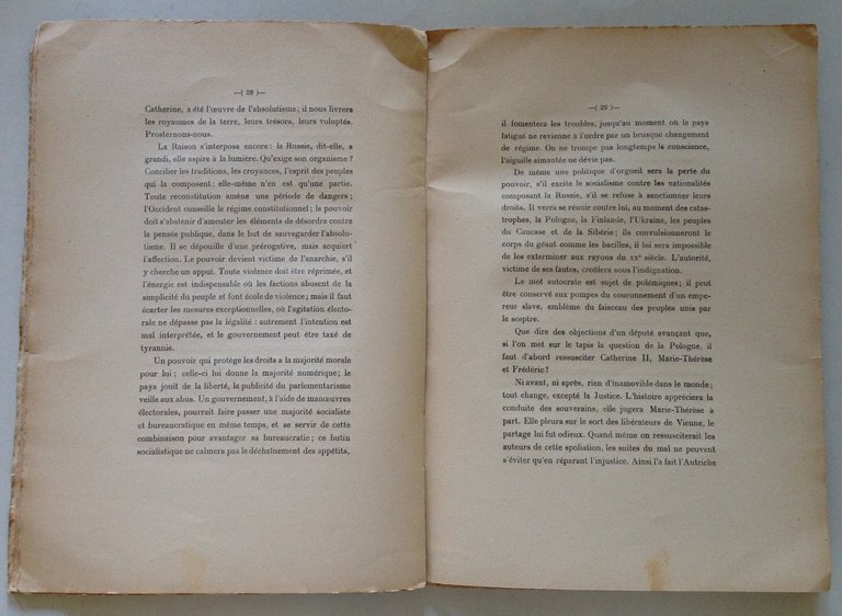 A. Orlowski Au Concile Russe Lettre Ouverte Imprimerie A. Rey …