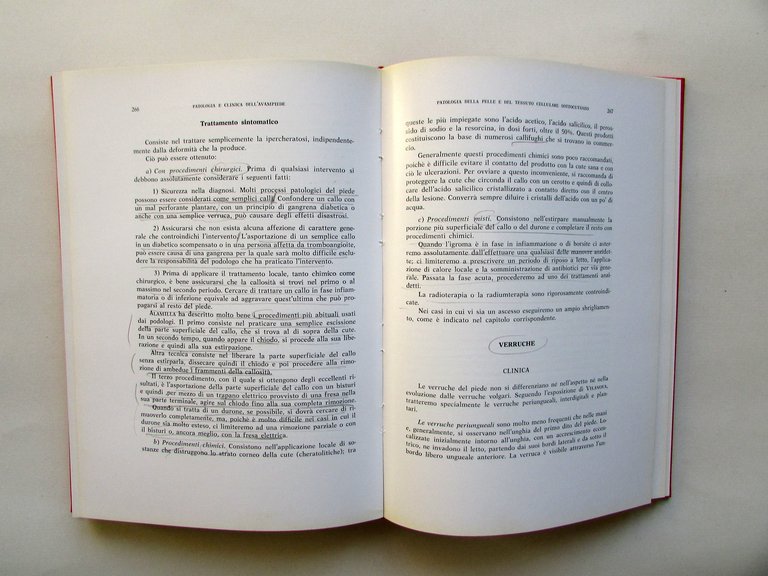 A. Viladot Patologia e Clinica dell'Avampiede Verduci Roma 1975