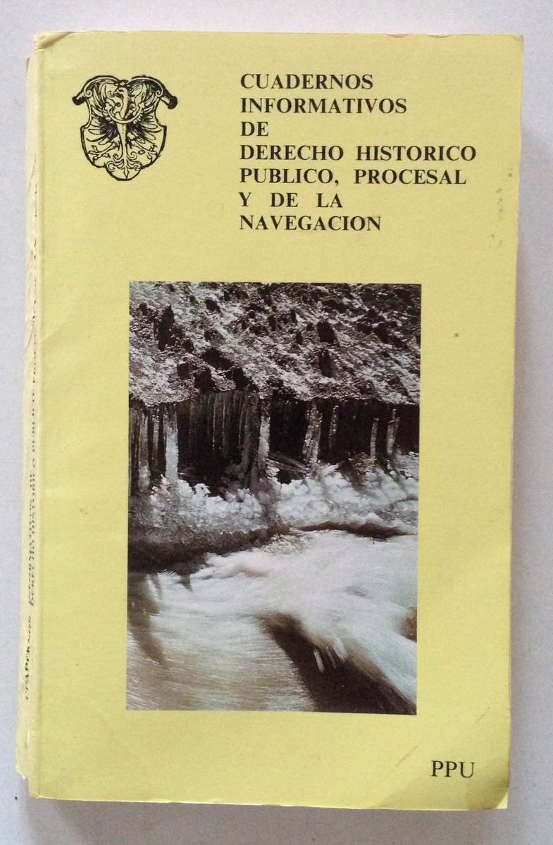 AA VV Cuadernos Informativos de Derecho Historico Publico Procesal y …
