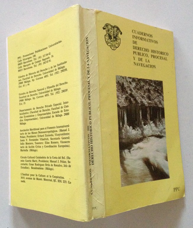 AA VV Cuadernos Informativos de Derecho Historico Publico Procesal y …