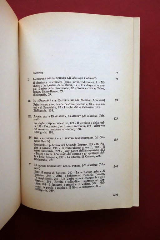 AA. VV. La Letteratura Francese dal Romanticismo al Simbolismo BUR …