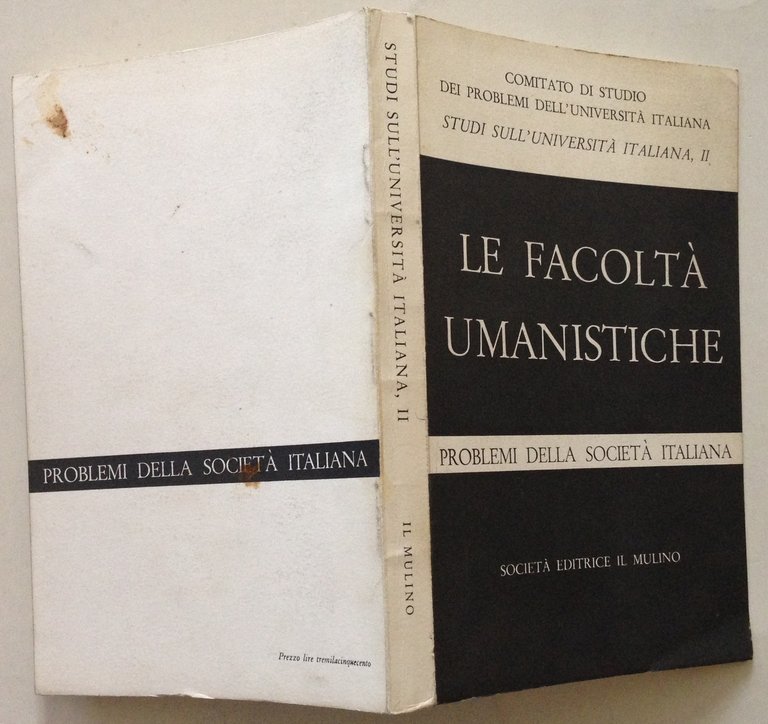 AA VV Le Facolt‡ Umanistiche Problemi della Societ‡ Italiana Il …