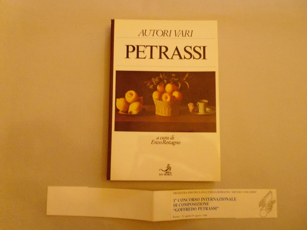 AA VV Petrassi E D T 1986