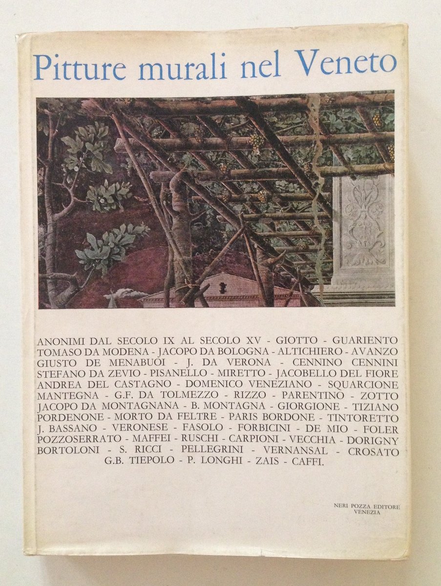 AA.VV. PITTURE MURALI NEL VENETO E TECNICA DELL'AFFRESCO VENEZIA NERI …