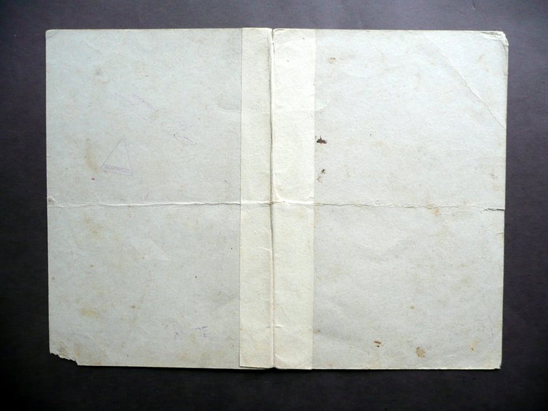 Abbecedario a Colori Gioco Cartoccino Monza Rubino(?) Non Firmato Infanzia