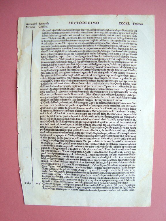 Acquaforte '500 Granata citta provincia Bethica sextodecimo CCCXL Federico