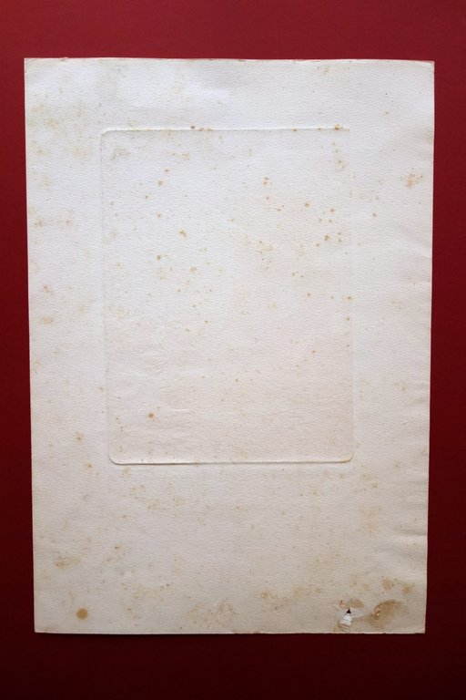 Acquaforte Originale Torre Antica Gaiato Modena A. Baracchi Anni '30