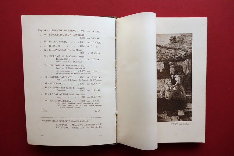 Acqueforti Originali di Vico ViganÚ prefazione di L. Beltrami Bonomi … | Immagine Gallery 6