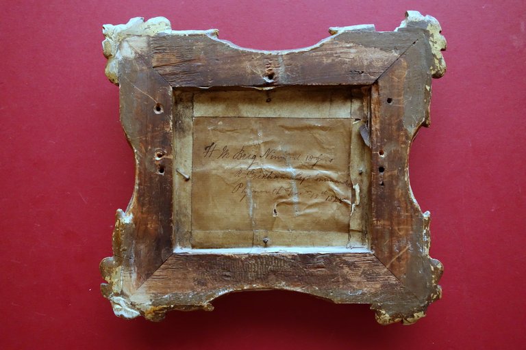 Acquerello Veliero Britannico H. M. Brig Nim R. Pricham Commander …