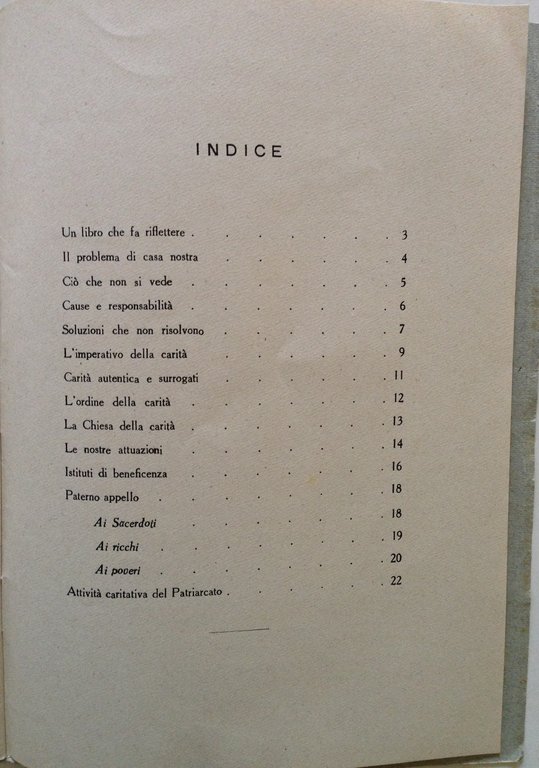 Adeodato Giovanni La Carit‡ di Fronte alla Miseria Emiliana Editrice …