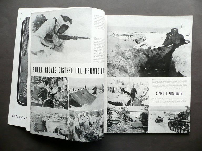 Aeropoema Bellotti Marinetti Corra Rivista Illustrata del Popolo d'Italia 1942