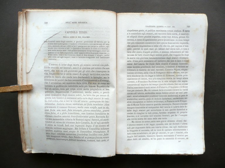 Agostino Mascardi dell'Arte Istorica Trattati Cinque Le Monnier Firenze 1859 | Immagine Gallery 4