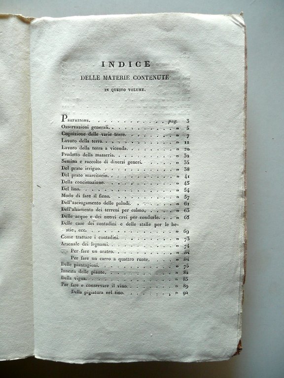 Agricoltura Pratica della Lombardia C. Giuseppe Sisti Silvestri Milano 1828