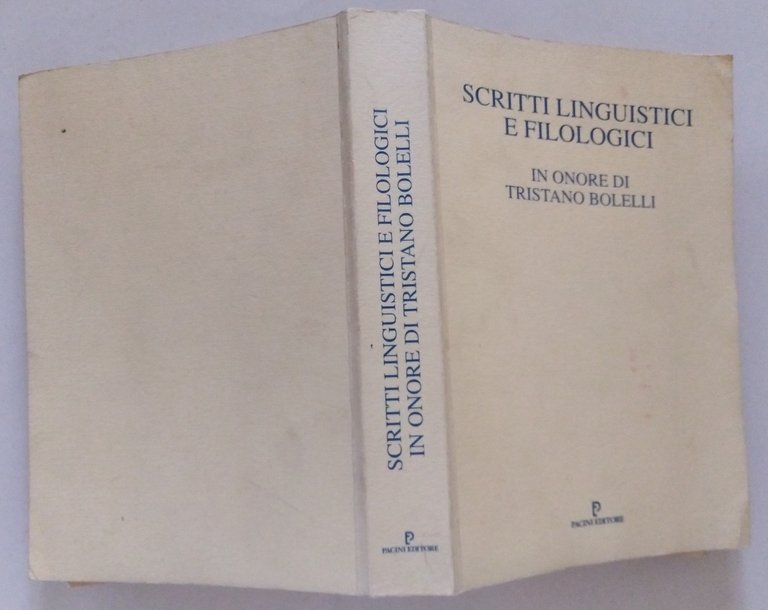 Ajello Sani Scritti Lingiustici in Onore di Tristano Bolelli Pacini … | Immagine Gallery 2