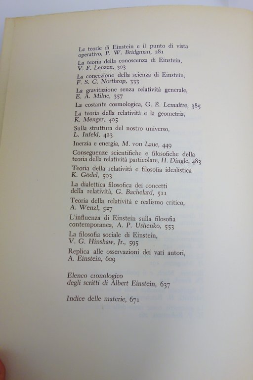 ALBERT EINSTEIN SCIENZATO E FILOSOFO AUTOBIOGRAFIA SAGGI DI VARI AUTORI …