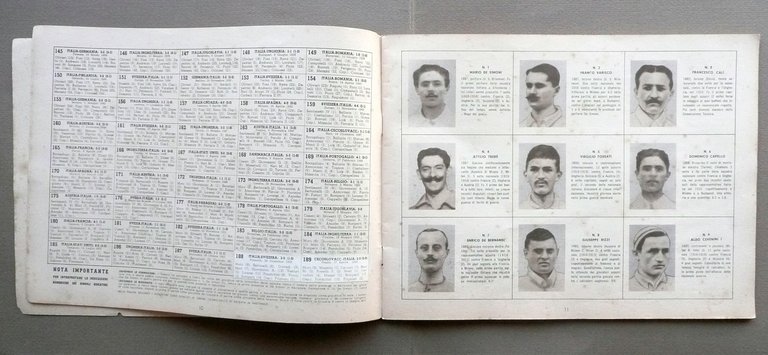 Album Calciatori La Nazionale Italiana di Calcio Piletti 1952 Completo …