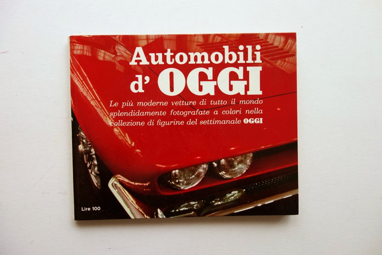 Album di Figurine Automobili d'OGGI Modelli 100 Figurine Anni '60 …