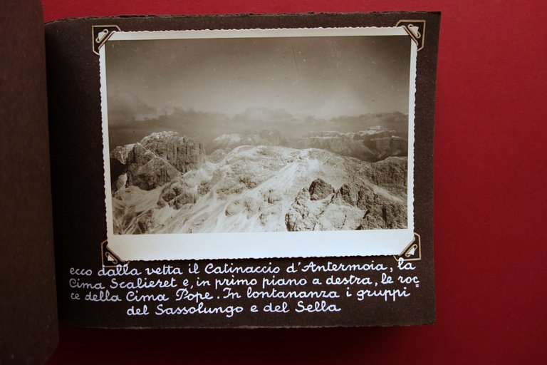 Album Fotografico 48 Fotografie Alpinismo Alpi Val di Fassa Sella …