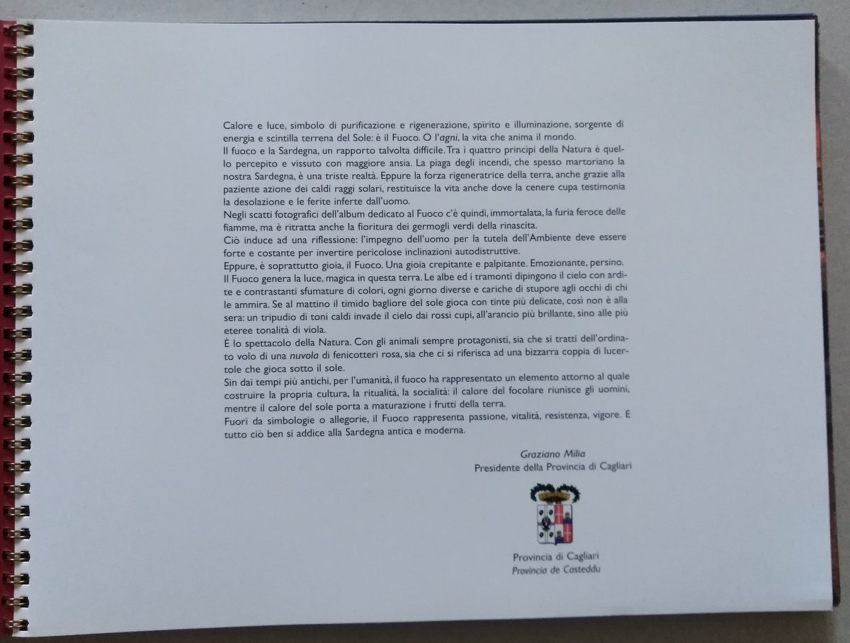 Album Fotografico Fuoco Sardegna Piga Provincia di Cagliari 2008