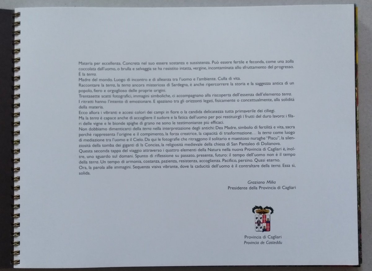 Album Fotografico Terra Sardegna Piga Provincia di Cagliari 2007