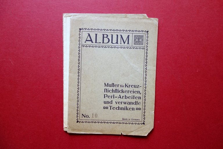 Album Pieghevole Schemi per il Punto Croce Colorato a Mano … | Immagine Gallery 1