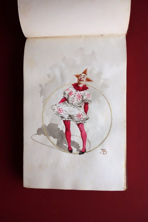 Album Venezia Ritratti Vedute Navi 38 Disegni Acquerello Tempera Matita …