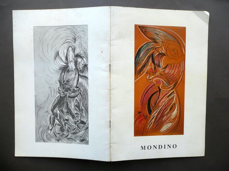 Aldo Mondino Galleria de Ambrogi Milano 1983 Schizzo Originale Avanguardia …