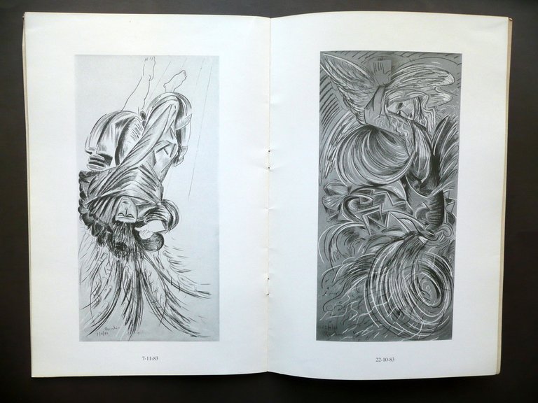 Aldo Mondino Galleria de Ambrogi Milano 1983 Schizzo Originale Avanguardia …