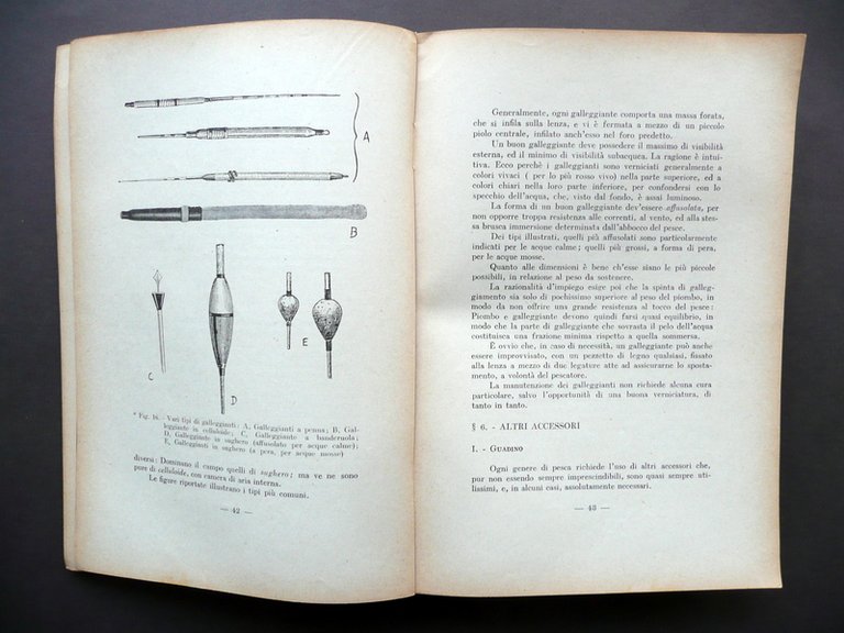 Aldo Peronacci Lo Sport della Pesca Editoriale Olimpia Firenze 1951 | Immagine Gallery 3