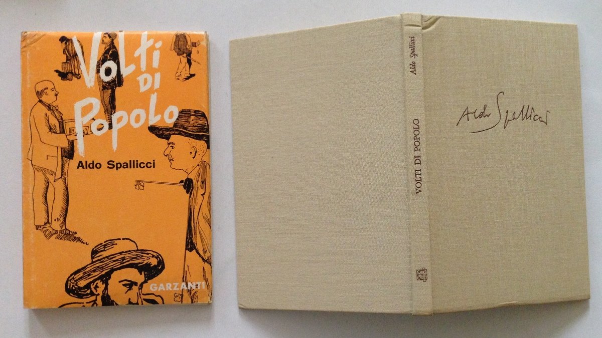 Aldo Spallicci Volti di Popolo Cervia Garzanti Editore Milano 1962 … | Immagine principale