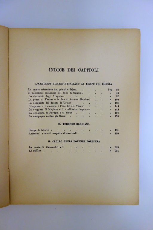 Alessandro Del Vita Processo ai Borgia Ed. Rinascimento 1959 Autografo …