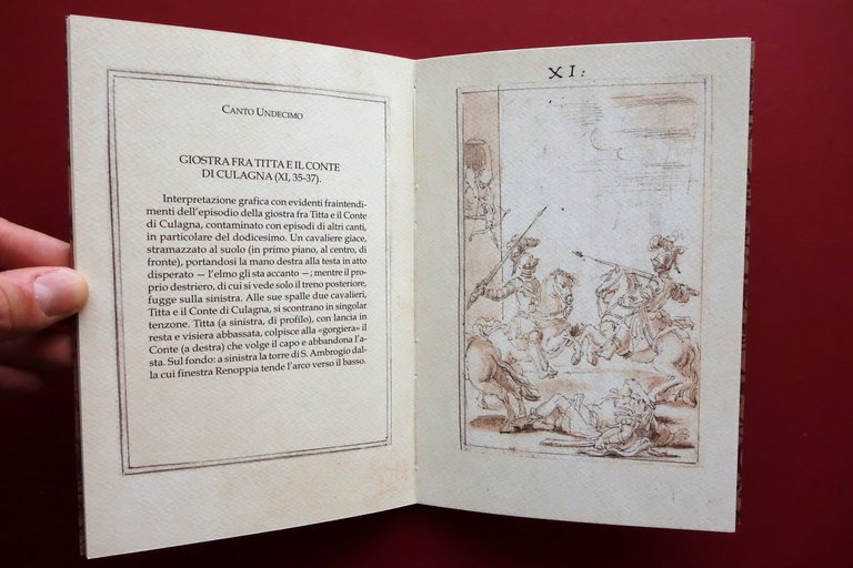 Alessandro Tassoni La Secchia Rapita Disegni Preparatori per Edizione Soliani