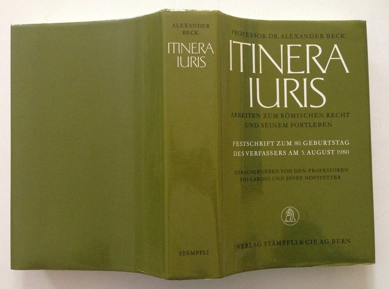 Alexander Beck Itinera Iuris Arbeiten Zum Romischen Recht und Seinem … | Immagine Gallery 2