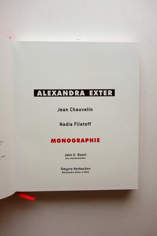 Alexandra Exter Monographie Jean Chauvelin Nadia Filatoff Max Milo 2003 … | Immagine Gallery 3