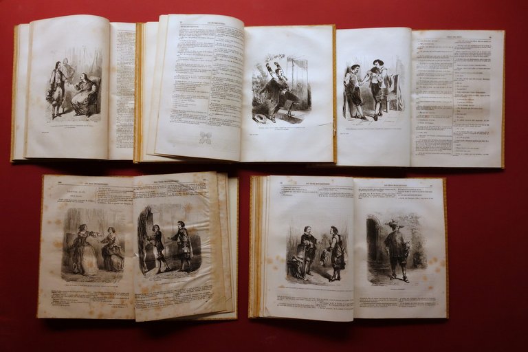 Alexandre Dumas Les Trois Mousquetaires Vingt Ans Apres Marescq 1852-1855