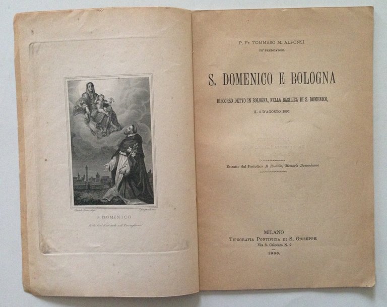 Alfonsi S Domenico Bologna Discorso 4 Agosto 1896 Il Rosario … | Immagine Gallery 1