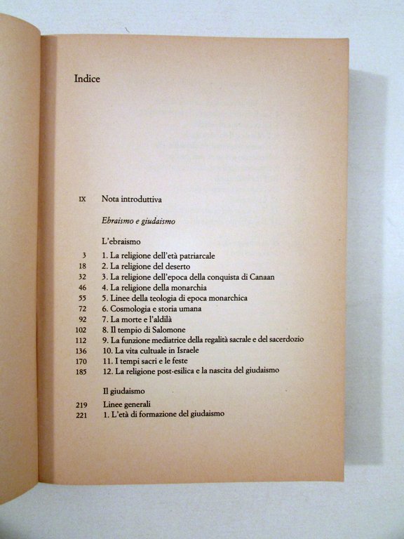 Alfonso Di Nola Ebraismo e Giudaismo Editori Riuniti Roma 1996 | Immagine Gallery 3