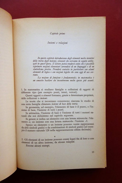 Alfred Doneddu Aritmetica Generale Feltrinelli Milano 1967