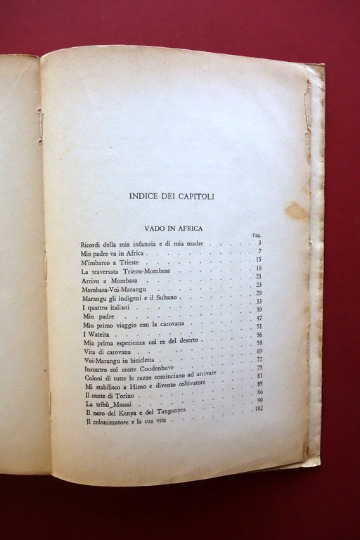 Alfredo Mongardi 33 Anni d'Africa Racconto di un Romagnolo Garzanti …