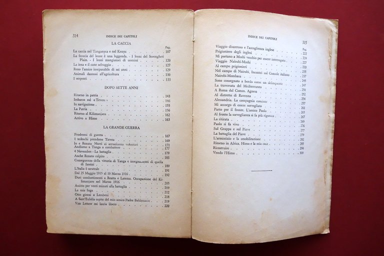 Alfredo Mongardi 33 Anni d'Africa Racconto di un Romagnolo Garzanti …