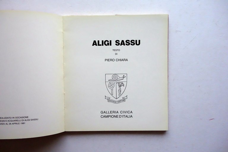 Aligi Sassu i Ciclisti Testo di Piero Chiara Campione d'Italia …