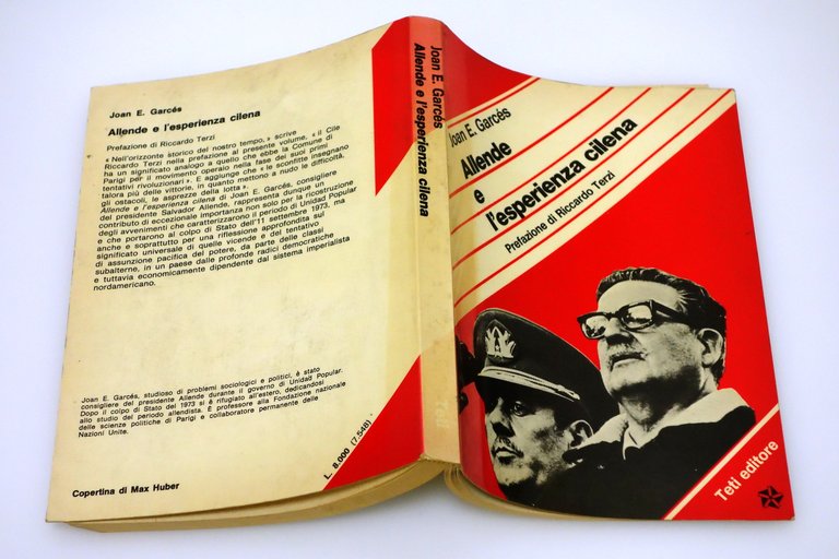 ALLENDE E L'ESPERIENZA CILENA GARCES TETI EDITORE 1980 | Immagine Gallery 2