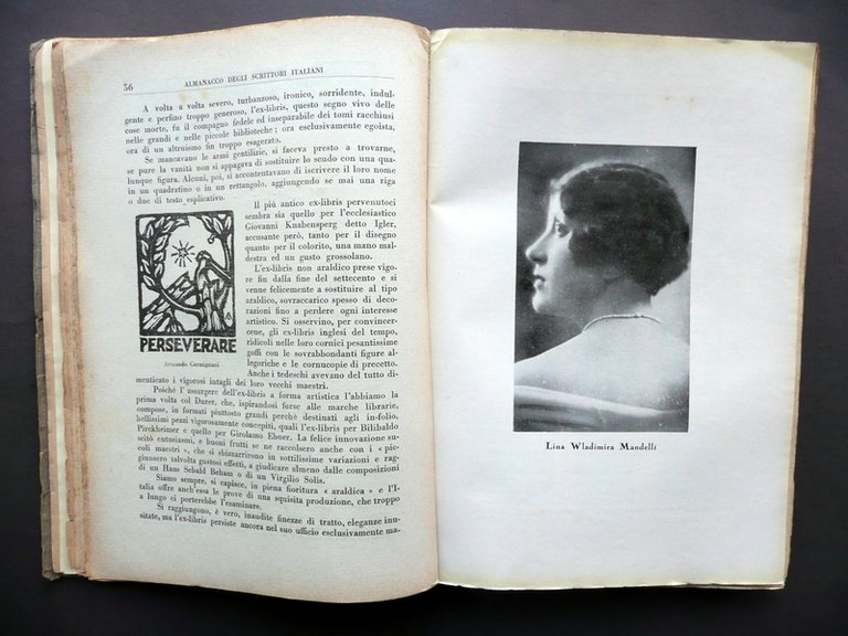 Almanacco degli Scrittori Italiani I Quaderni di Athena 1932 Copertina …