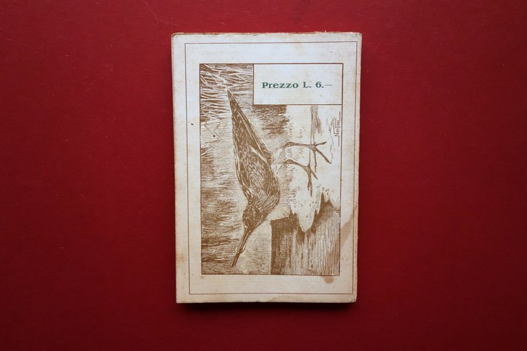 Almanacco del Cacciatore per l'annata venatoria 1925-26 Luigi Ghidini Nortini